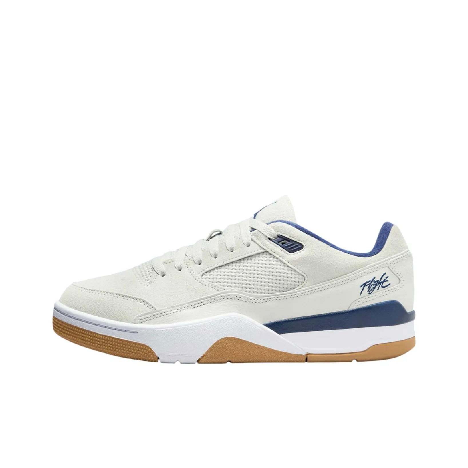 Jordan Flight Court Neutral Grey White Gum Light Brown Midnight Navy