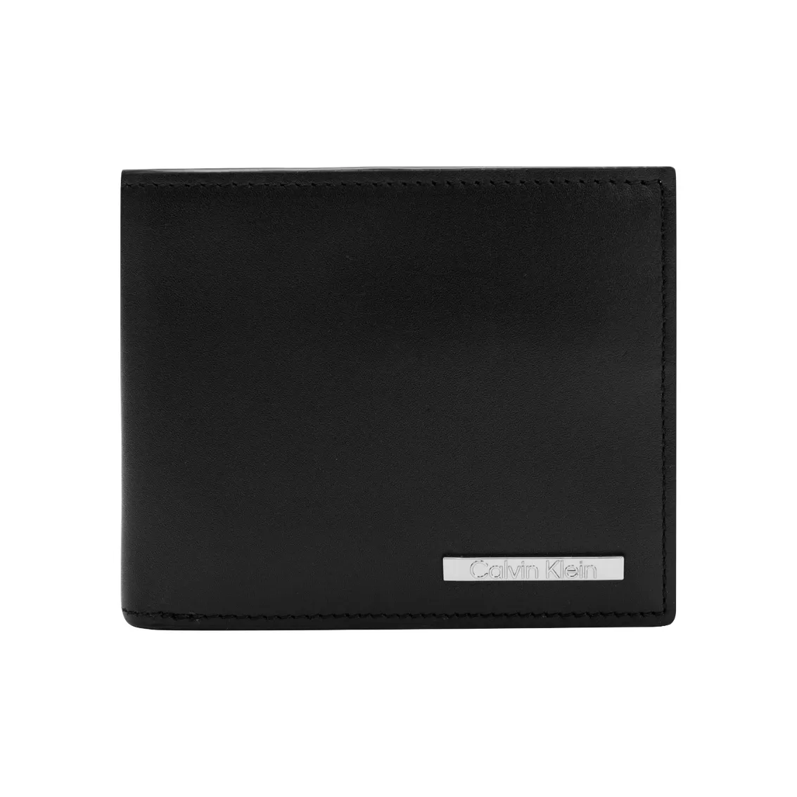CALVIN KLEIN Cow Leather Wallet Men's Space Black