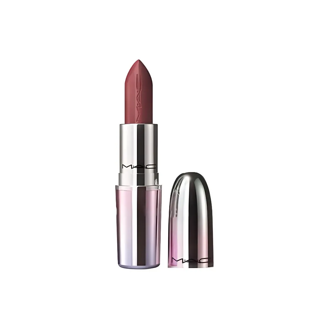 MAC Ультра AI Розовый Future Silver Gray Hydrating Длинный Wear Water Lipstick Помады глянцевый Длинный стойкий 3г