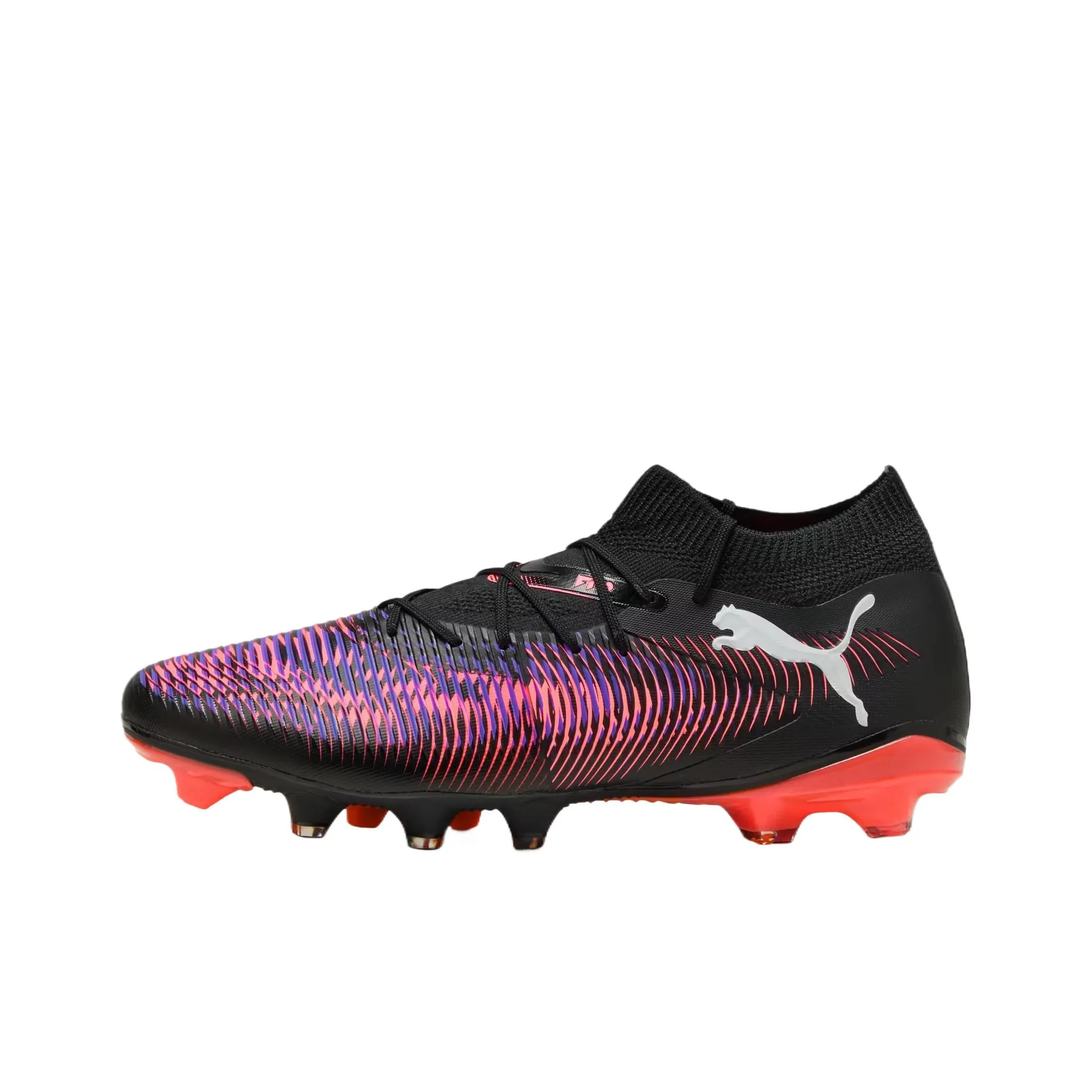 PUMA FUTURE 8 Футбольные бутсы Мужские Черный Фиолетовый
