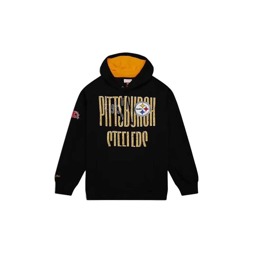 Mitchell & Ness x NFL Pittsburgh Steelers Team OG Sweatshirt Men's Black