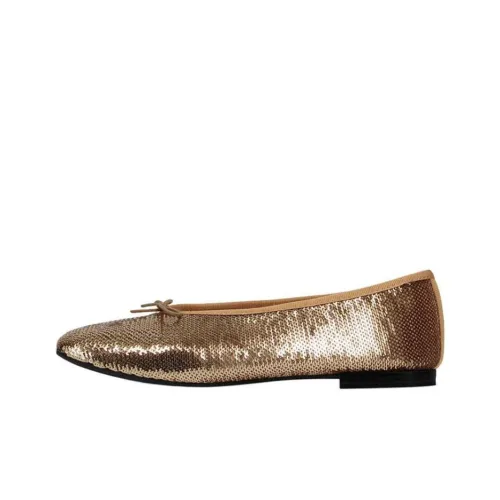 Repetto Lilouh Женские повседневные туфли Золотой Женские