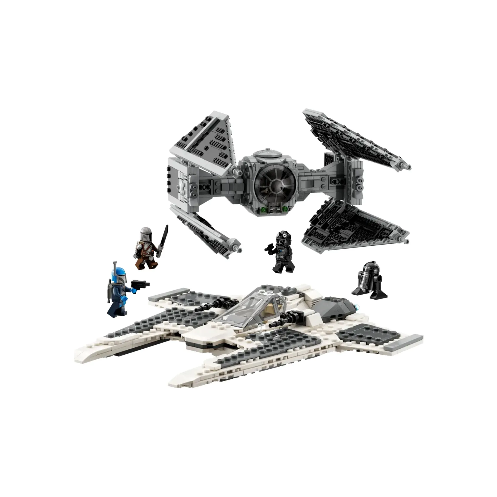 LEGO Star Wars Collection Star Wars Characters Мандалорец Fang Истребитель BATTLE Конструкторы 0 300pcs 75348