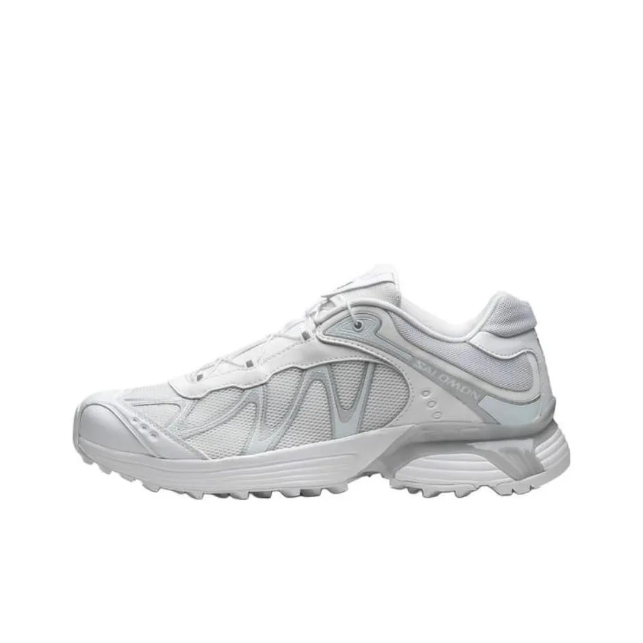 SALOMON Anti Slip Wear Resistant Low Top Casual Running Shoes Women's White