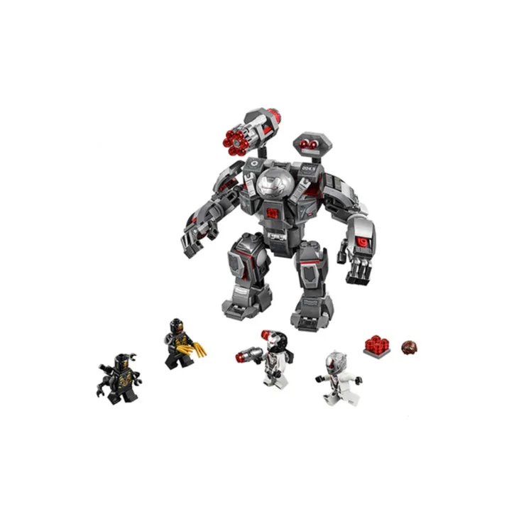 LEGO Super Hero Collection Военная машина Marvel Characters Мстители Heavy Armed Меха Конструкторы 301 600 76124