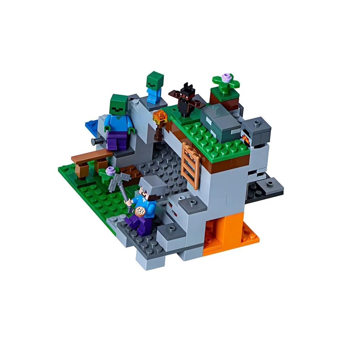 LEGO Minecraft Коллекция Пластиковые конструкторы Zombie Caves 0 300 шт. 21141