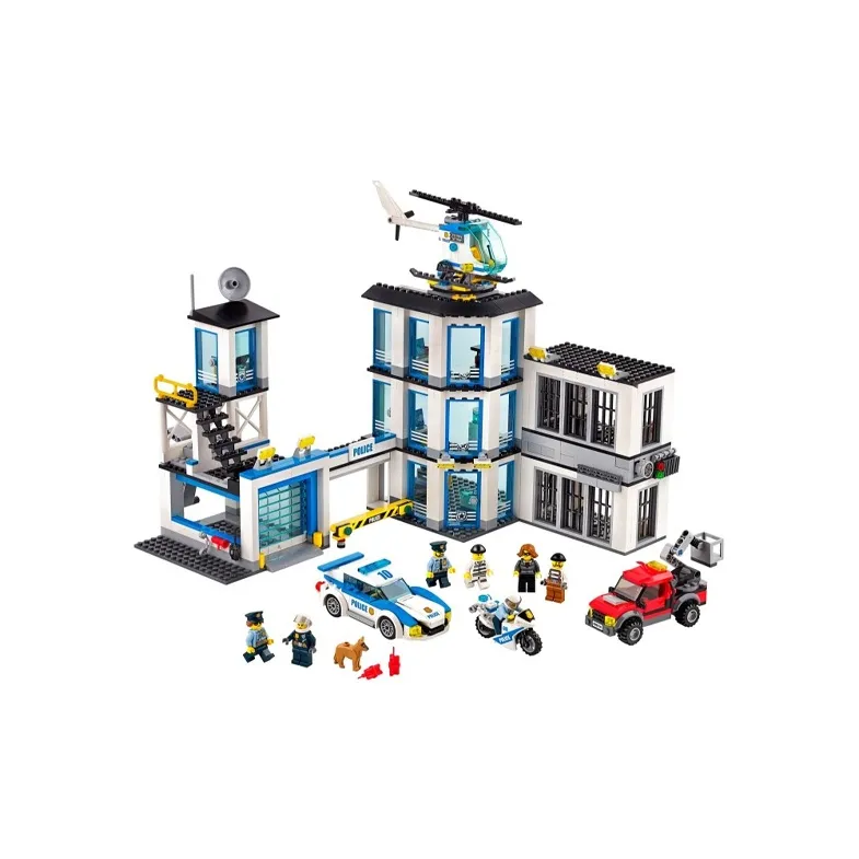 LEGO City Collection National Police Headquarters Building Blocks 60141