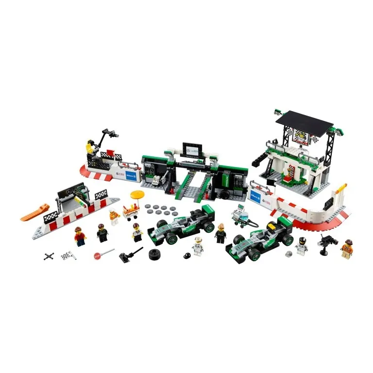 LEGO Super Racing Collection Mercedes AMG Mercedes Benz Formula 1 Гонки Команда Конструкторы 601 1000 шт. 75883