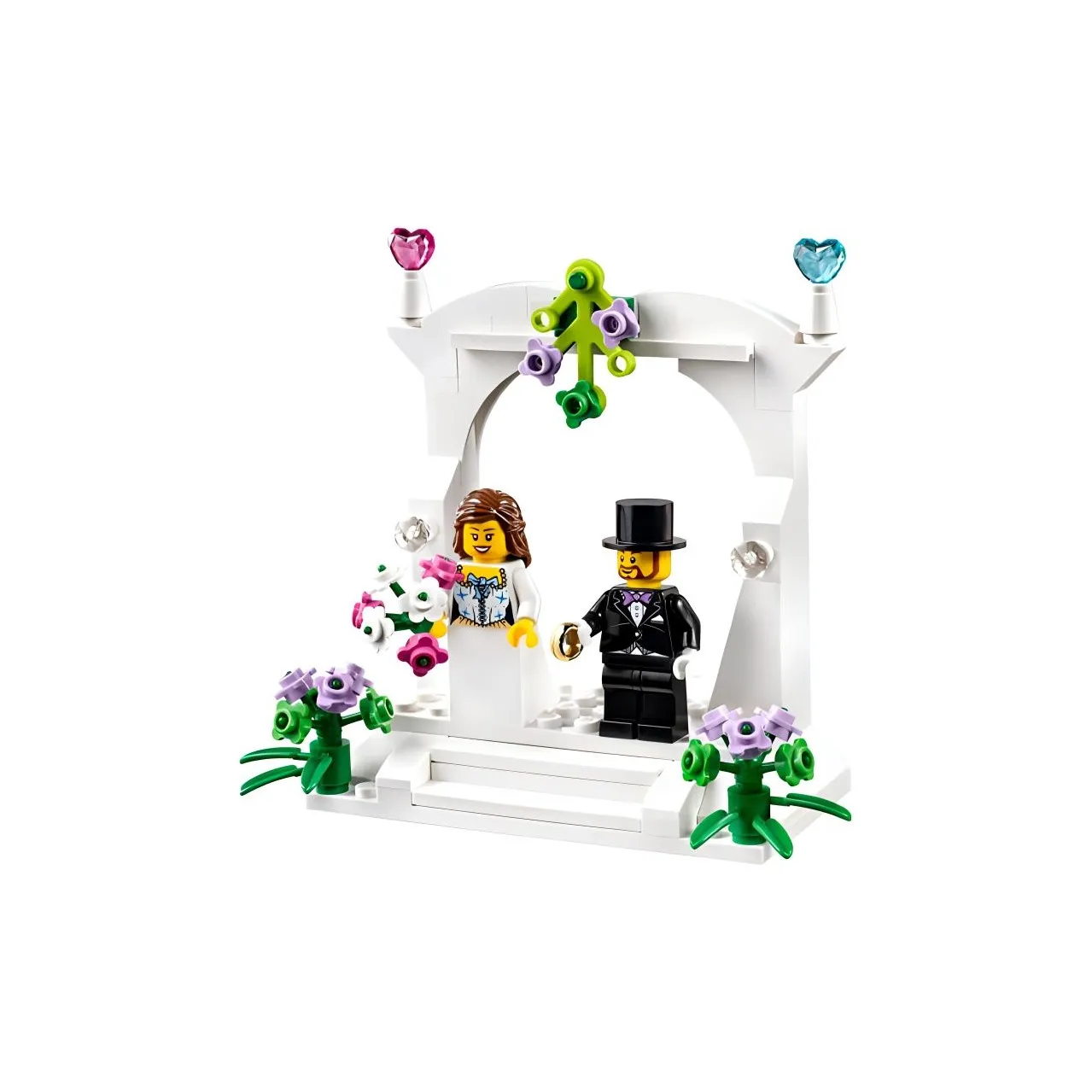 LEGO Classic Collection Groom Bride Wedding Box Building Blocks 89pcs 40165