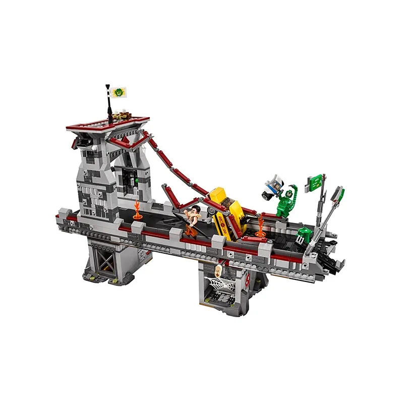 LEGO Marvel Super Heroes Spider Man  Web Warriors Ultimate Bridge Battle Set 76057
