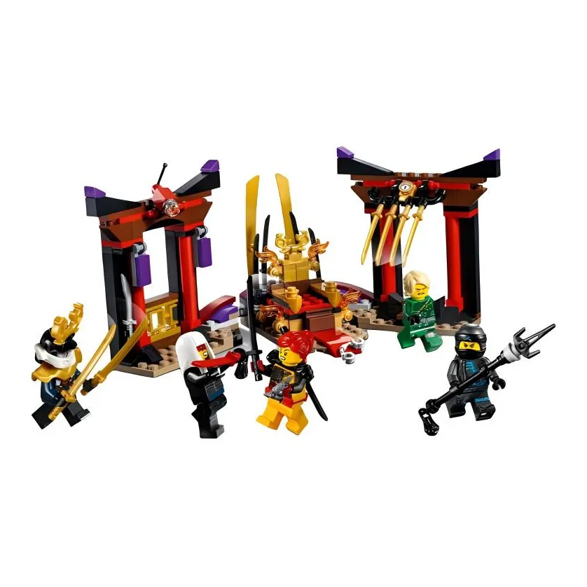 LEGO Phantom Ninja Collection Throne ROOM FINAL BATTLE Пластиковые конструкторы 221 шт. 70651