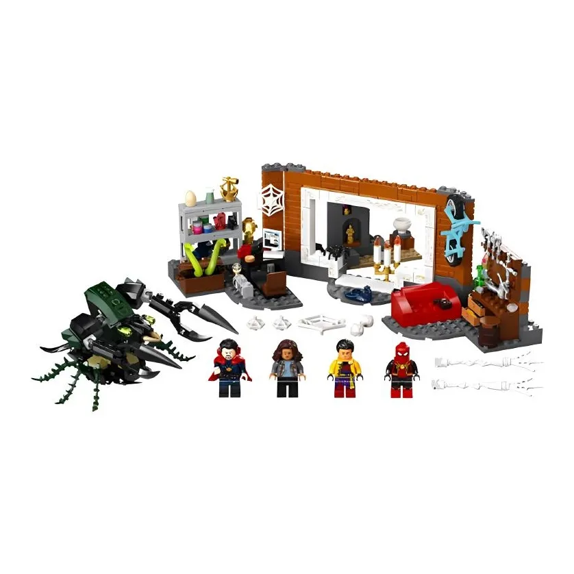 LEGO Marvel Spider Man In The Sanctum Studio Конструкторы 355 шт 76185