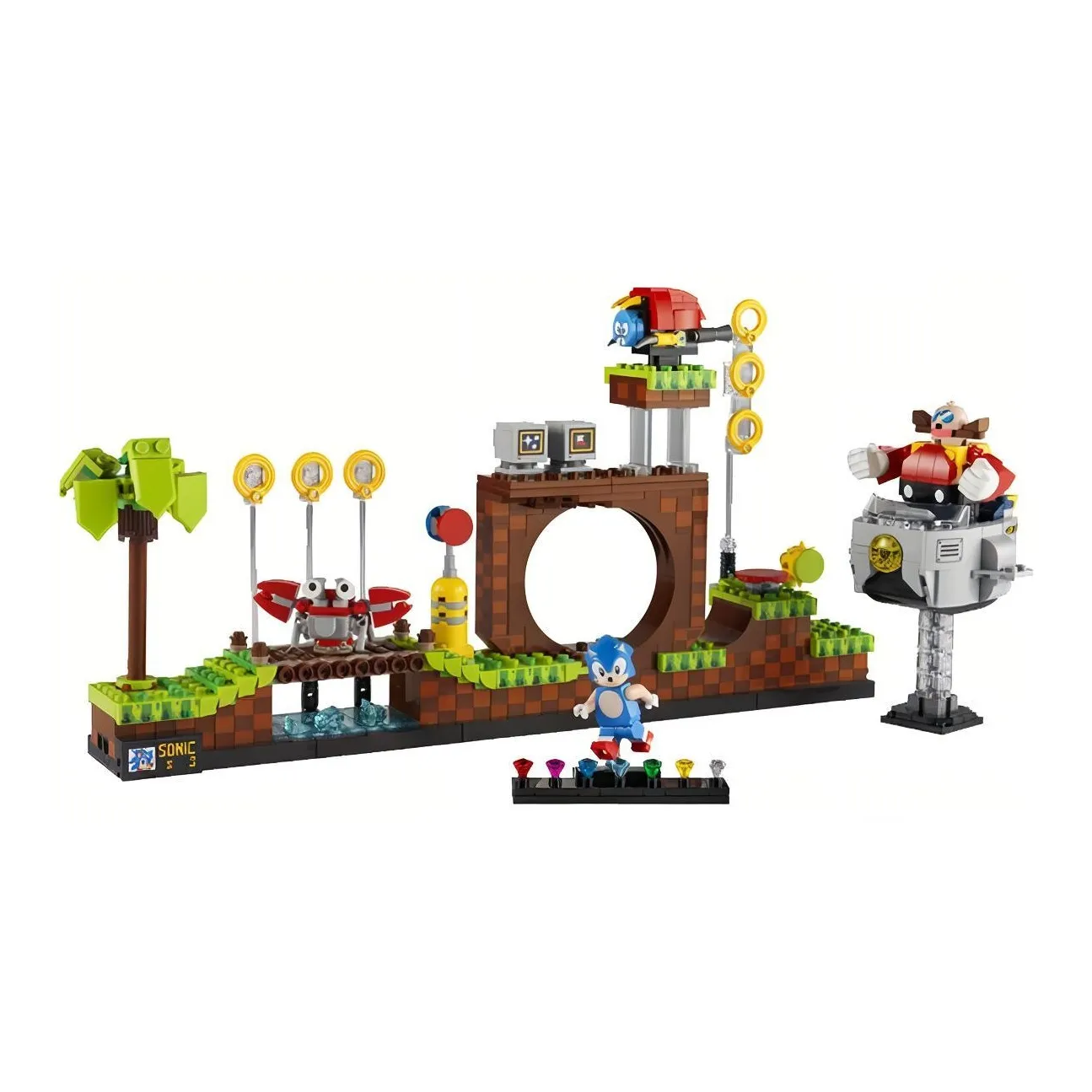 LEGO Sonic The Hedgehog – Green Hill Zone Building Blocks 21331