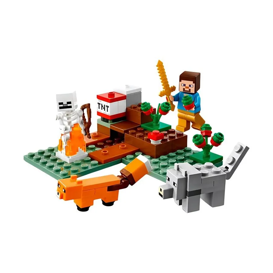 LEGO Minecraft Collection Pine Forest Adventure Пластиковые конструкторы 74 шт. 21162