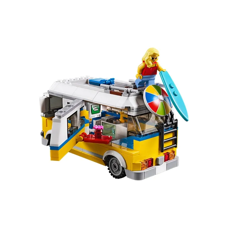 LEGO LOGO Creator Солнечный пляж Дом Автомобиль Конструктор 379 шт. 31079