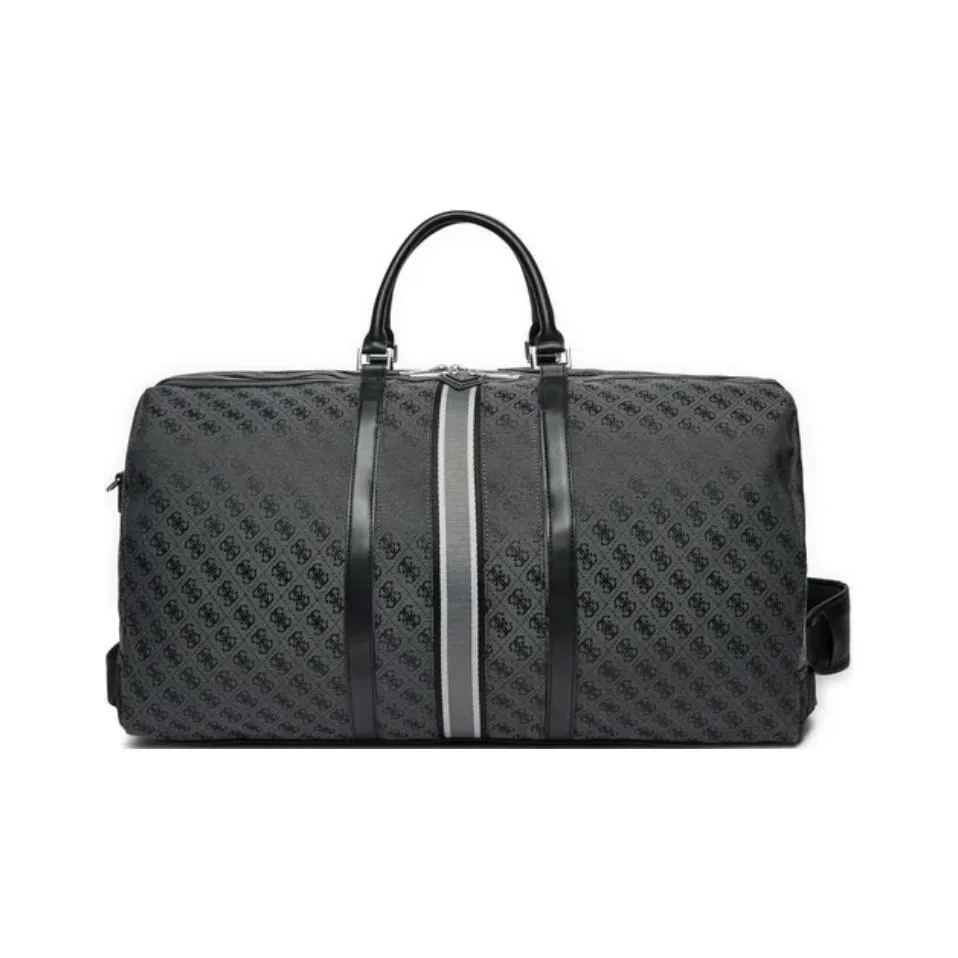 GUESS Faux Leather Shoulder Bag, Crossbody Bag, Handbag, Travel Bag Men's Gray