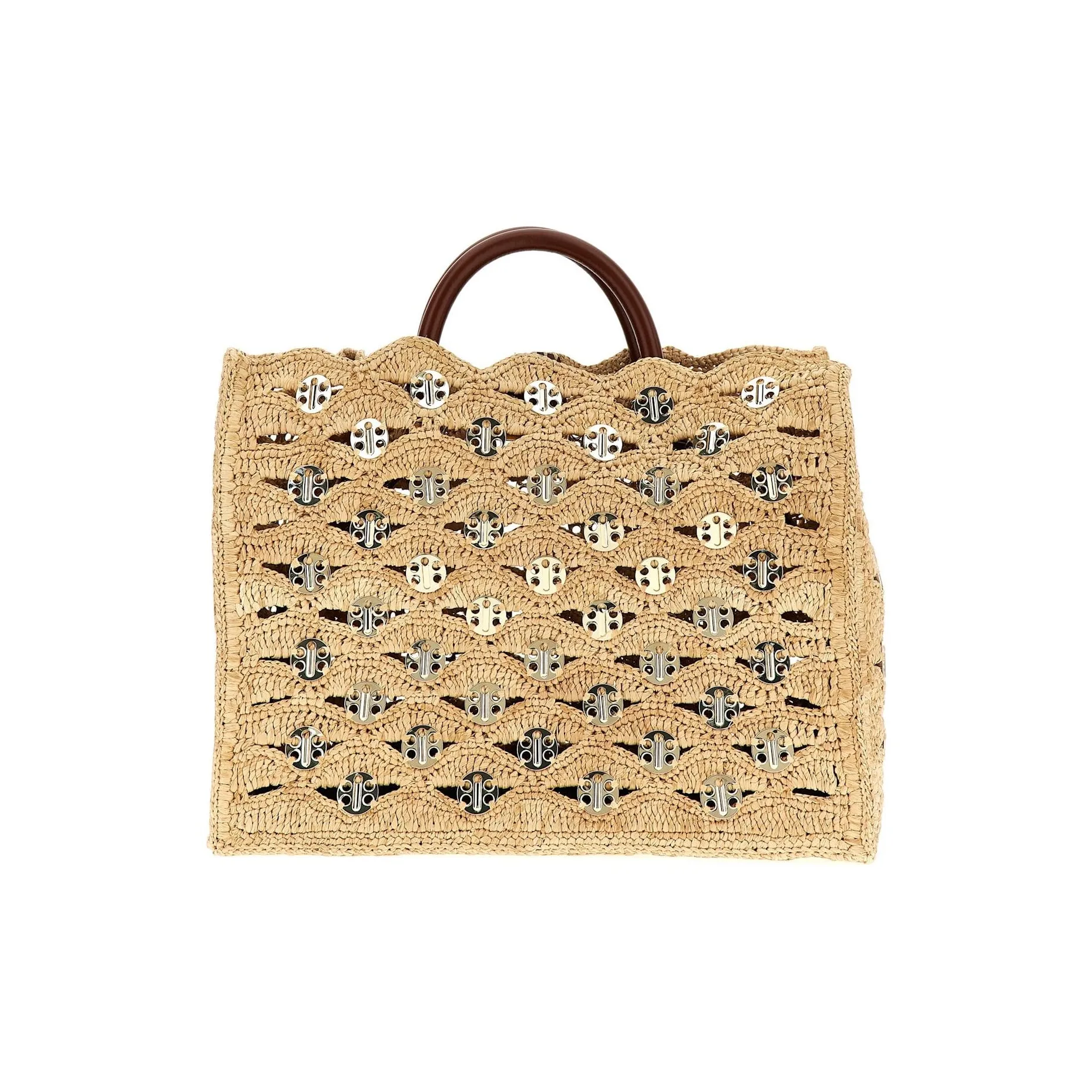 Paco Rabanne Sac A Main Disc Link Top Handle Bag