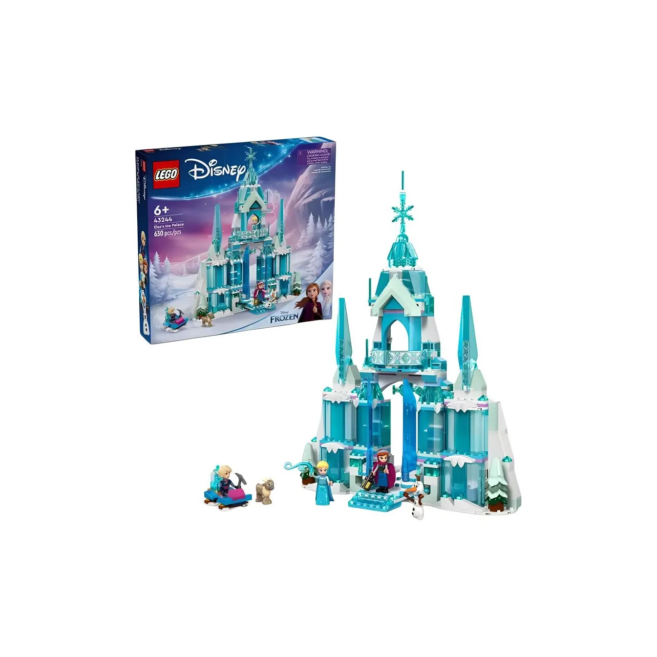 LEGO Disney Джумилия's Ice Snow Palace Конструктор 630 шт. 43244