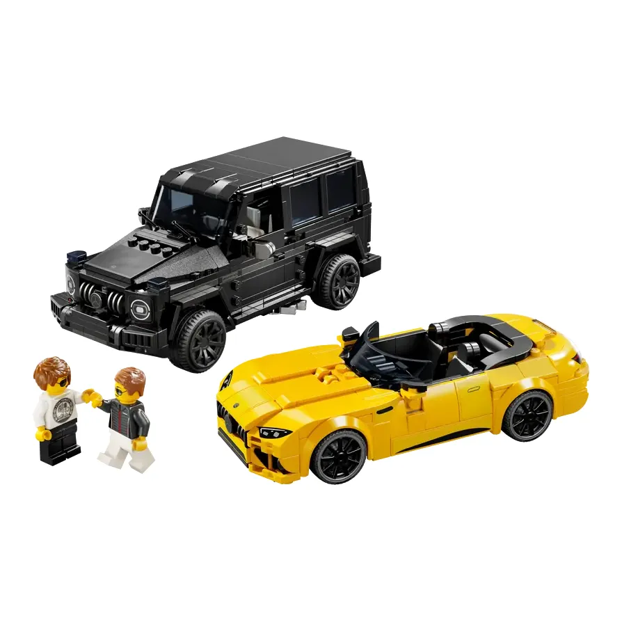 LEGO Super Racing Mercedes AMG G63 с AMG SL 63 Конструкторы 808 шт. 76924