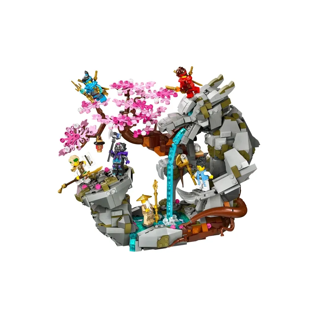 LEGO Phantom Ninja Collection Мифический Дракон Камень Дворец Конструкторы 1212 шт. 71819