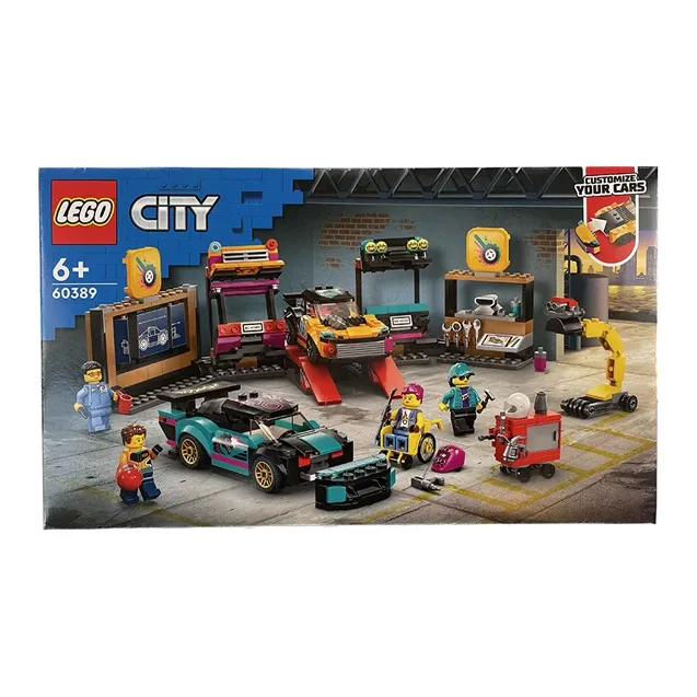 LEGO Custom Car Garage Building Blocks 60389