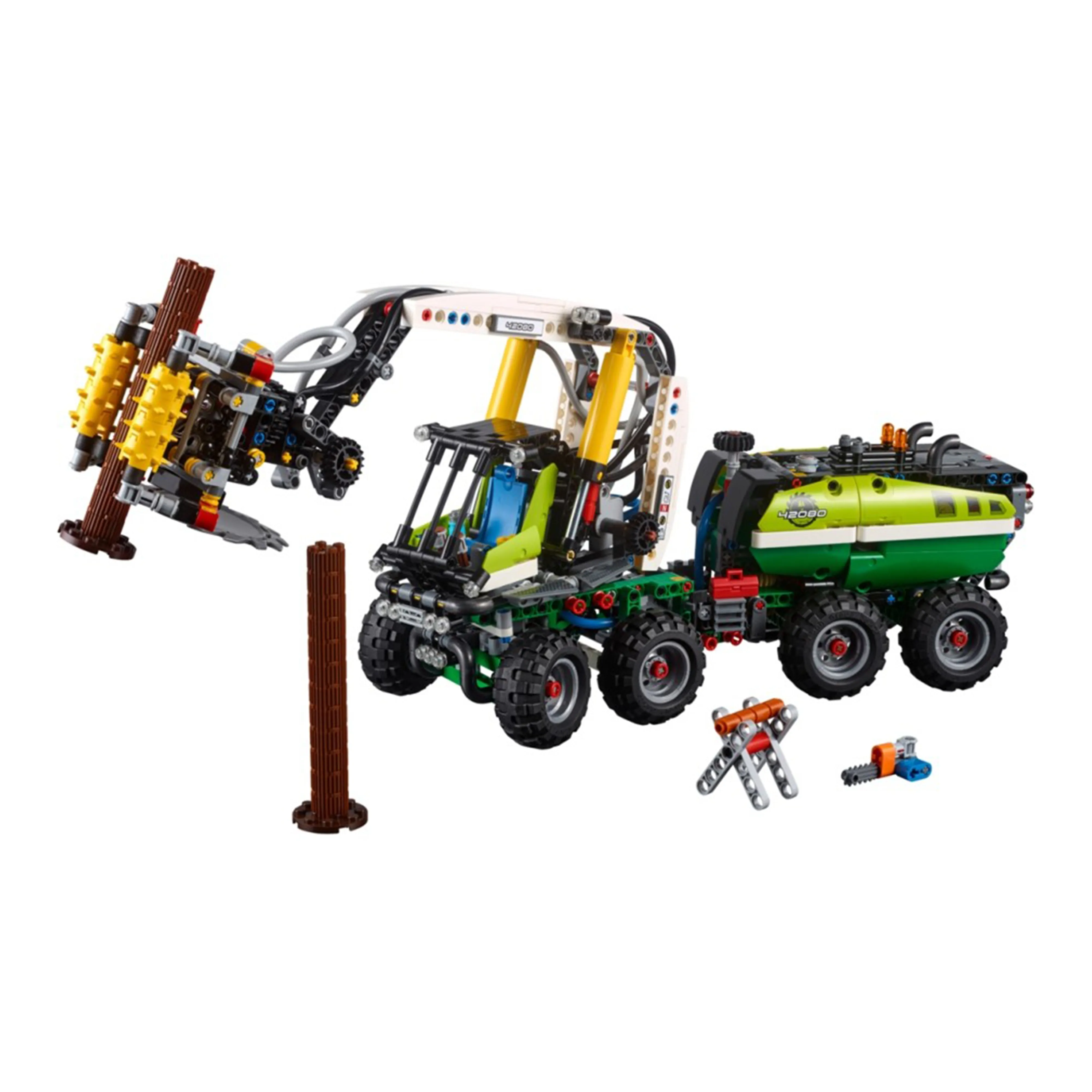 LEGO Technology Mechanical Set Multifunction Forestry Machinery Building Blocks 1003pcs 42080