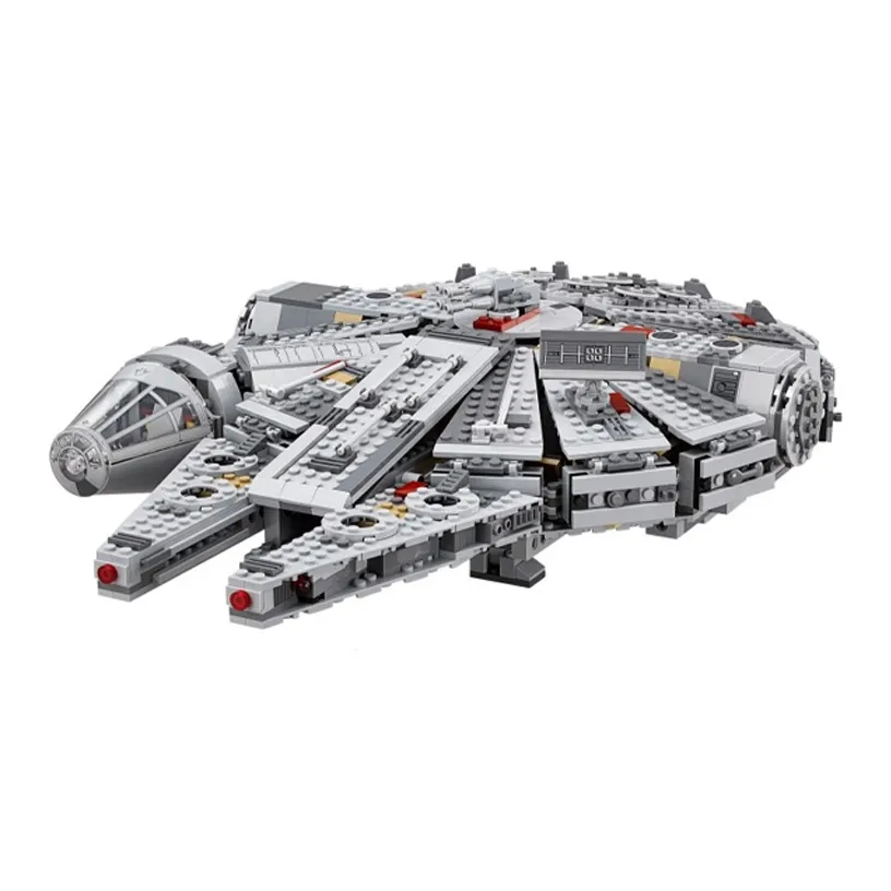 LEGO Star Wars Collection Original Force Awakening Millennium Falcon Building Blocks 1001 2000 75105
