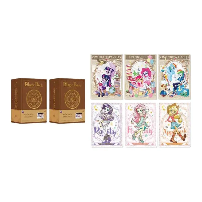 KAYOU My Little Pony Friendship Explosion Card Magic Book IP/Anime Cards 2 Boxes Included