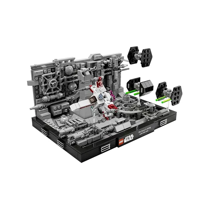 LEGO Star Wars Collection Death Star™ Динамичное позиционирование стиль 3D-эффект Art Star Wars Characters Конструкторы 601 1000 шт. 75329