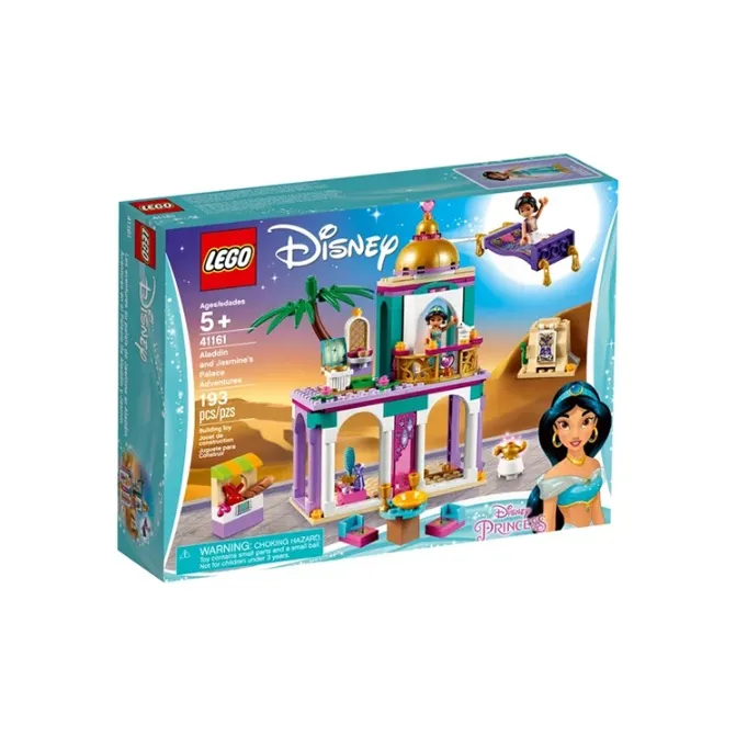 LEGO Disney Collection Aladdin и Magic Carpet Жасмин Путешествие Конструкторы 193 шт. 41161