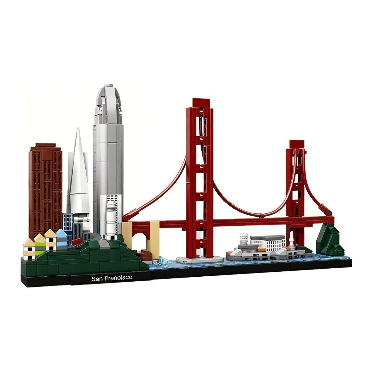 LEGO Architecture Collection Old San Francisco Building Blocks 301 600pcs 21043