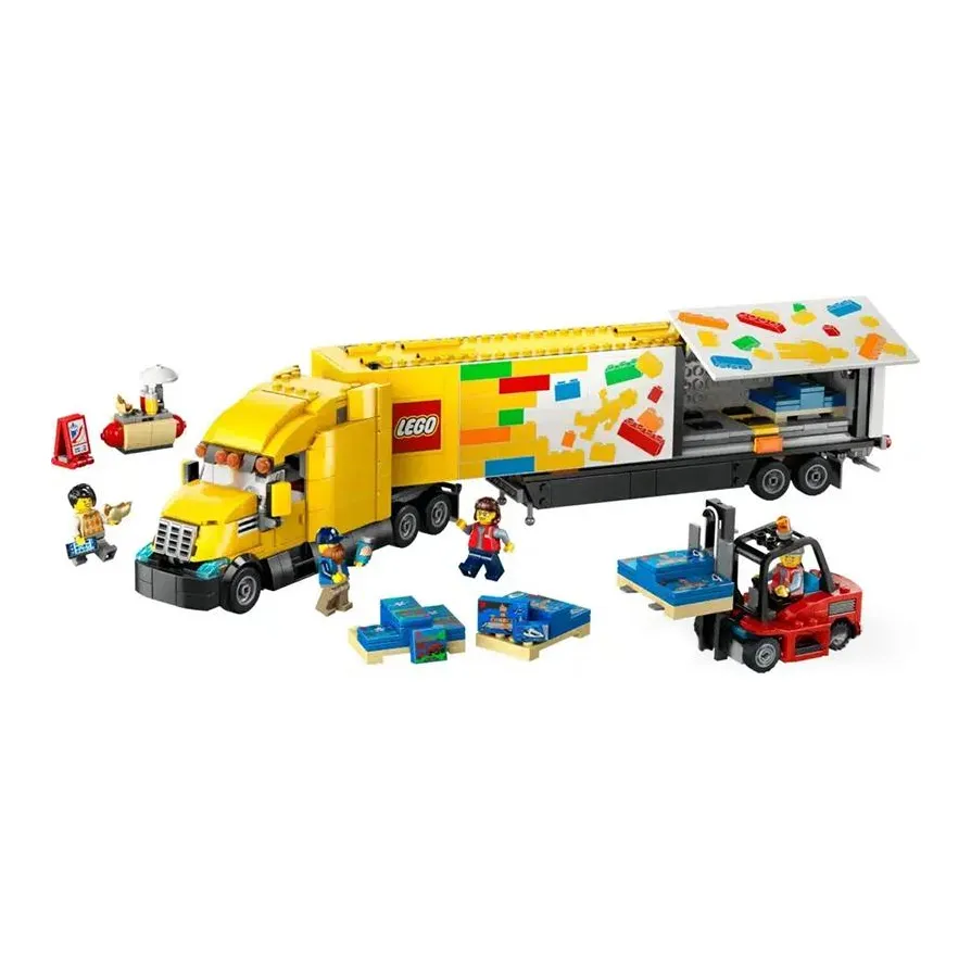 LEGO Yellow Delivery Truck Building Blocks 60440