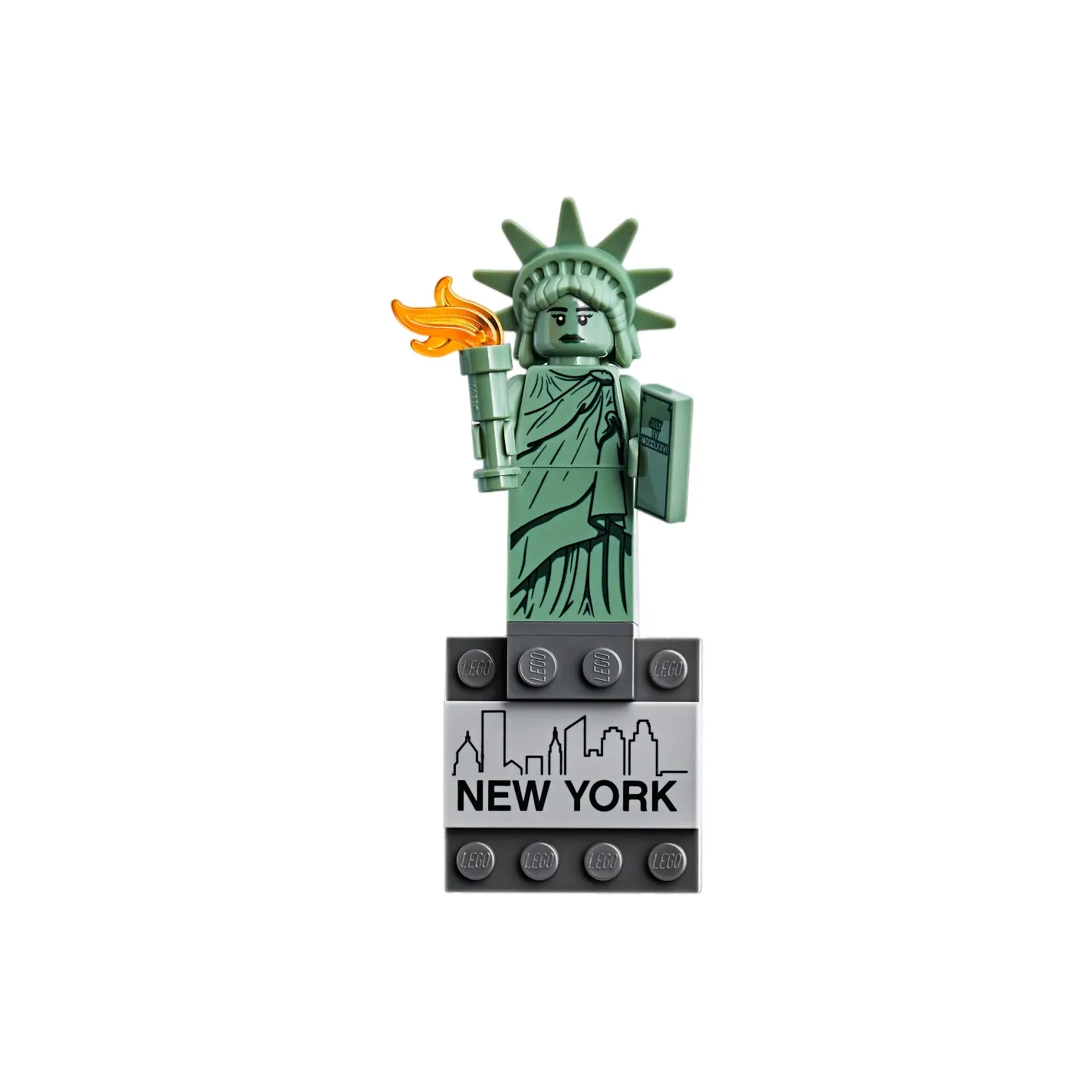 LEGO Classic Collection Statue OF LIBERTY LEGO Minifigure Магнитный Refrigerator Магнит Конструкторы 0 300 854031