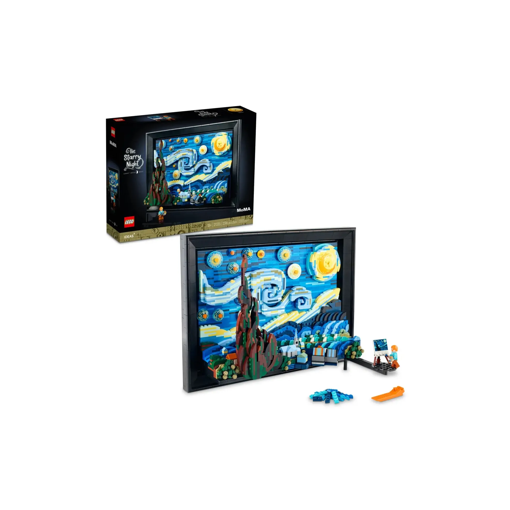 LEGO Vincent Van Gogh - The Starry Night Building Blocks 21333