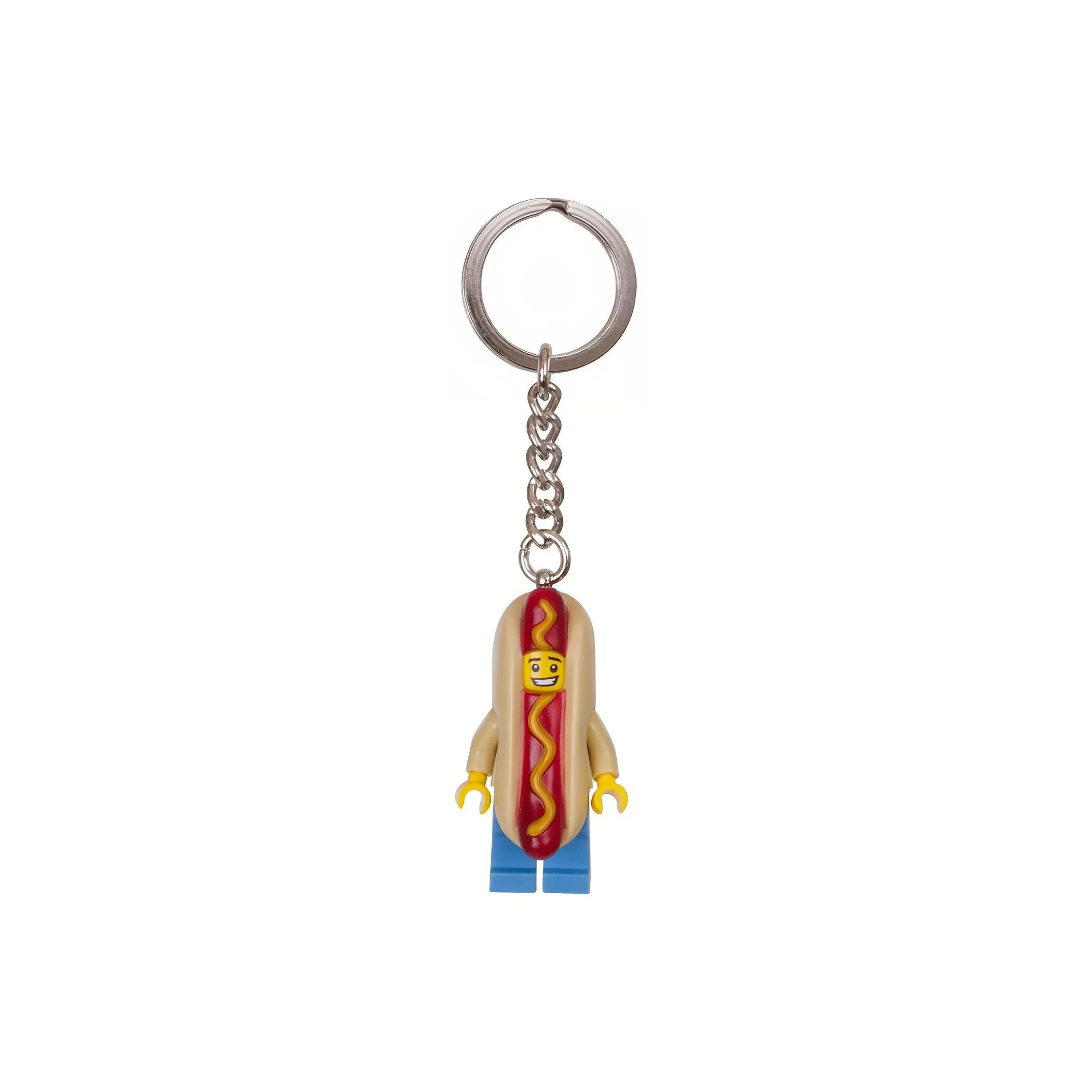LEGO Classic Collection Hot Dog Vendor Minifigure Pendant Keychain Building Blocks 0 300pcs 853571