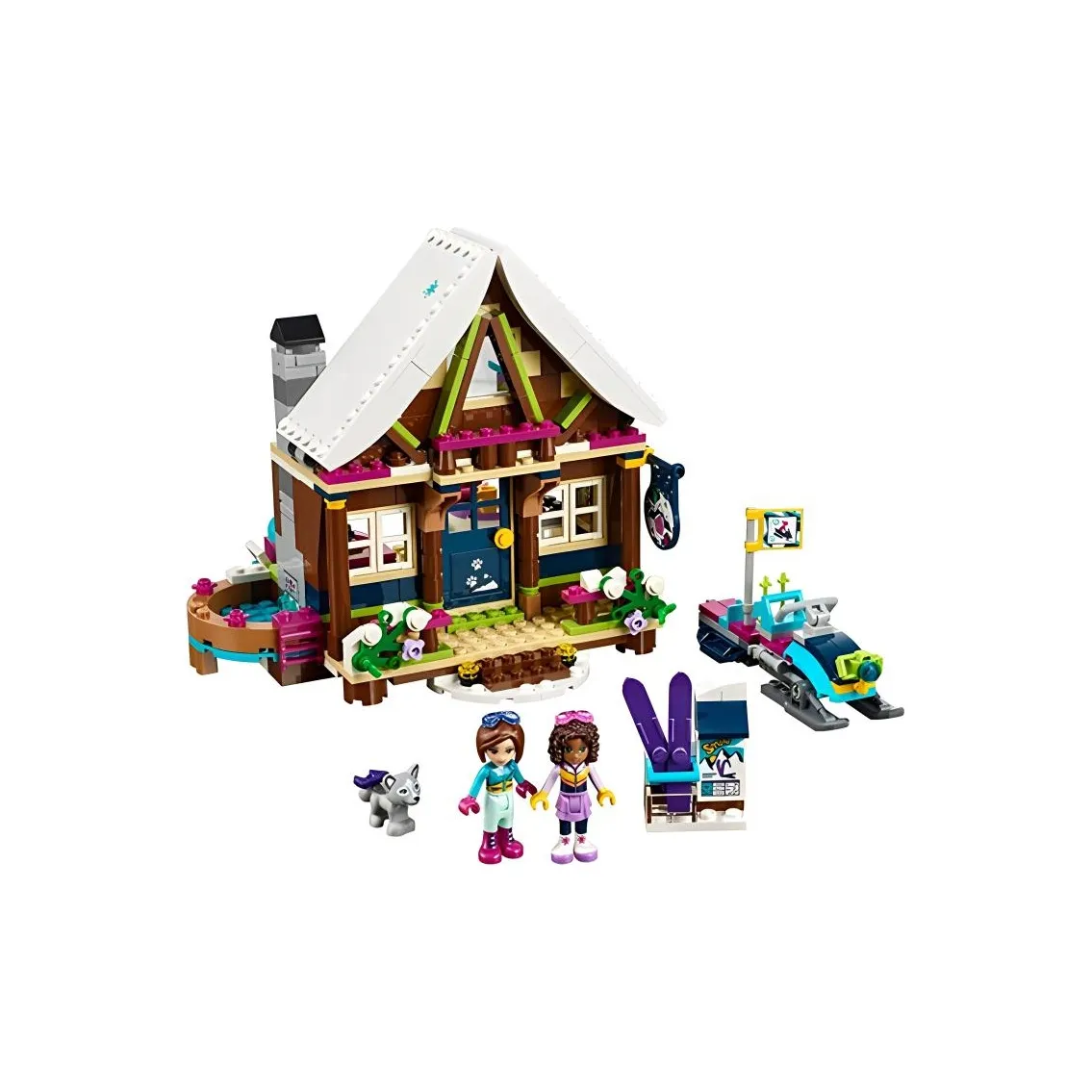 LEGO Лыжный курорт Кабина Пластиковые конструкторы 301 600 шт. 41323