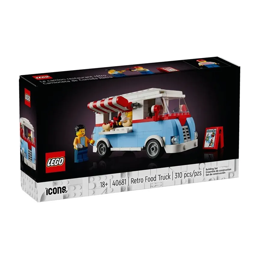 LEGO Icons Винтаж Hot Dog Cart Конструкторы 310 шт. 40681