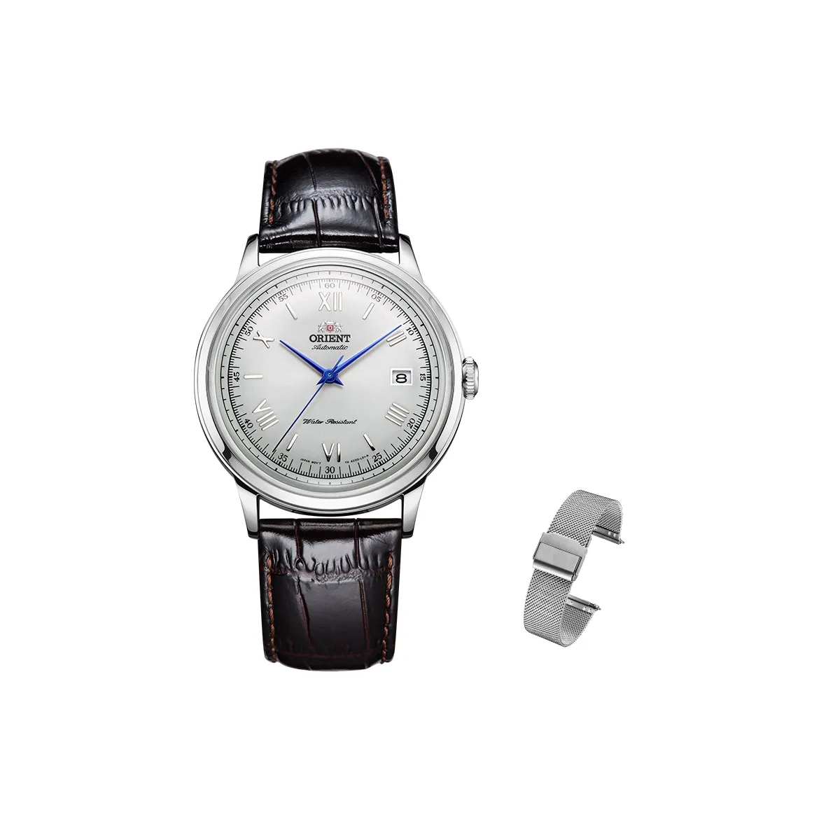 ORIENT Babino Collection Автоматический Механический Механизм Часы Мужские Белый Циферблат