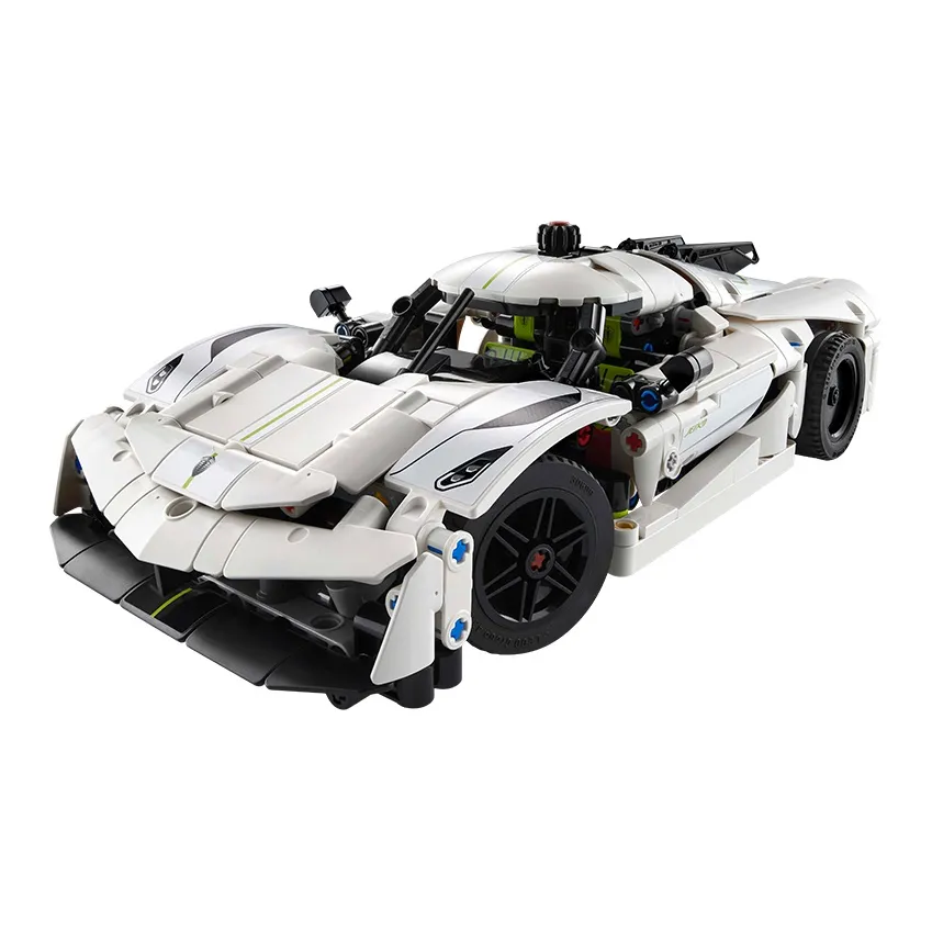 LEGO Technology Mechanical Set Koenigsegg Jesko Белый Гиперкар Конструктор 801 шт. 42184