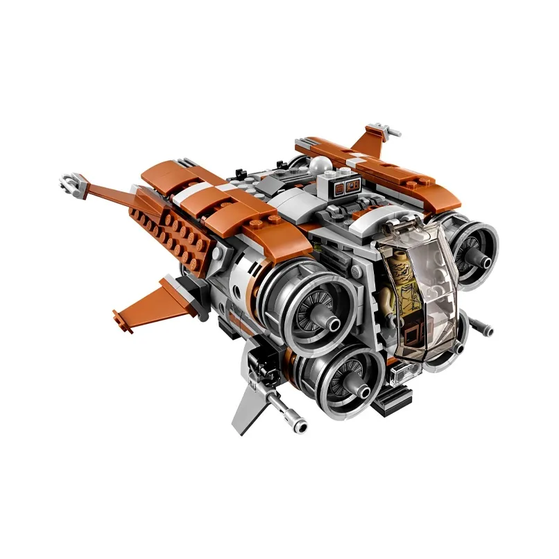 LEGO Star Wars Collection Персонаж Jaaku Quad Jumping Spaceship Конструкторы 300 600 шт 75178