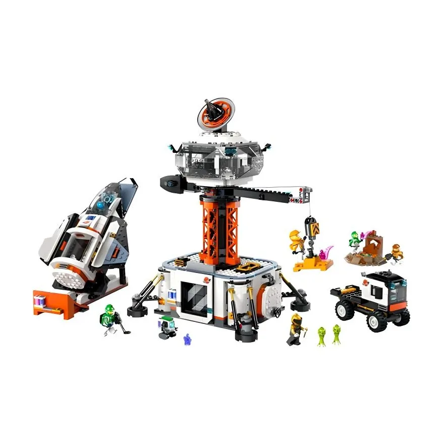 LEGO City Collection Космос Ракета Запусковая Станция Конструктор 1422 шт. 60434
