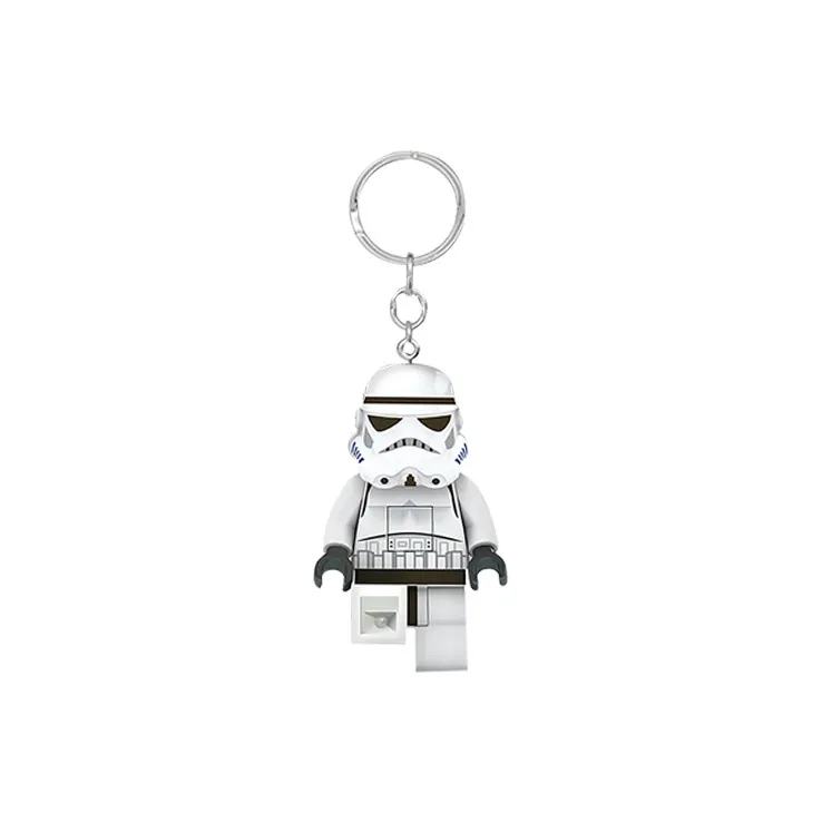LEGO Star Wars Collection Black Warrior Darth Vader Yoda Baby Glow in The Dark Keychain Pendant IP Merch