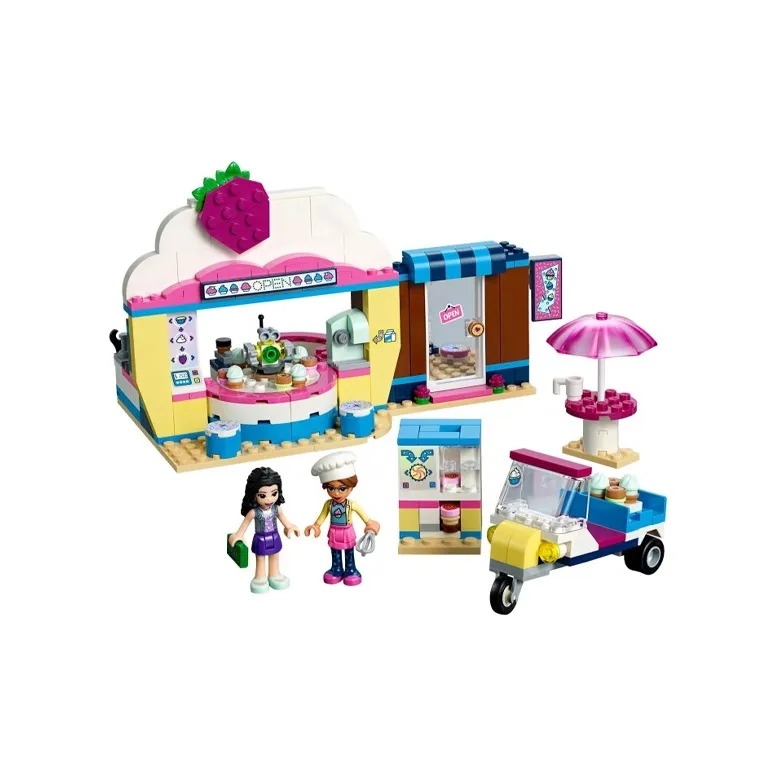 LEGO Good Friend Collection Olivia's Клубничный торт Кафе Пластиковые конструкторы 335 шт. 41366