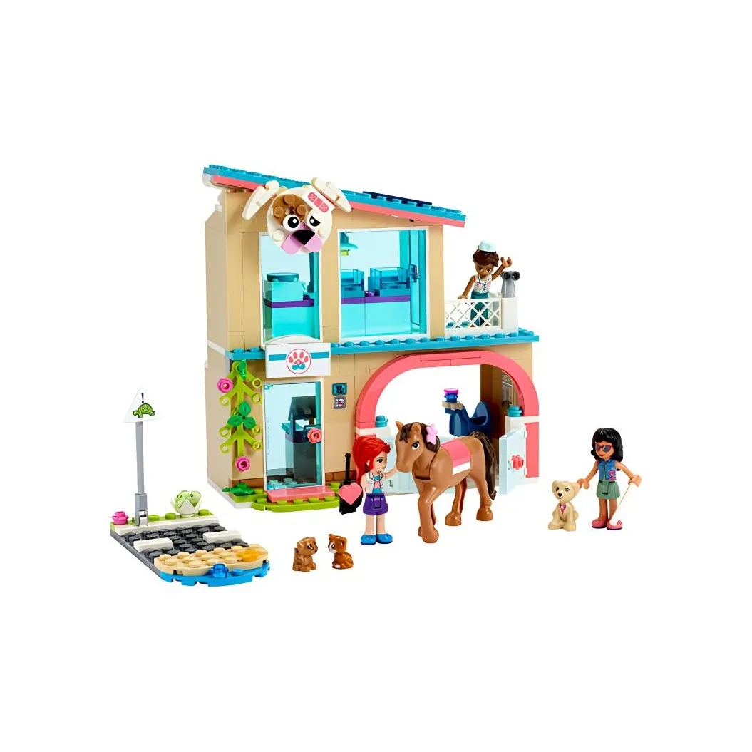 LEGO Good Friend Collection Сердце Озеро ПЭТ Клиника Конструкторы 258 41446