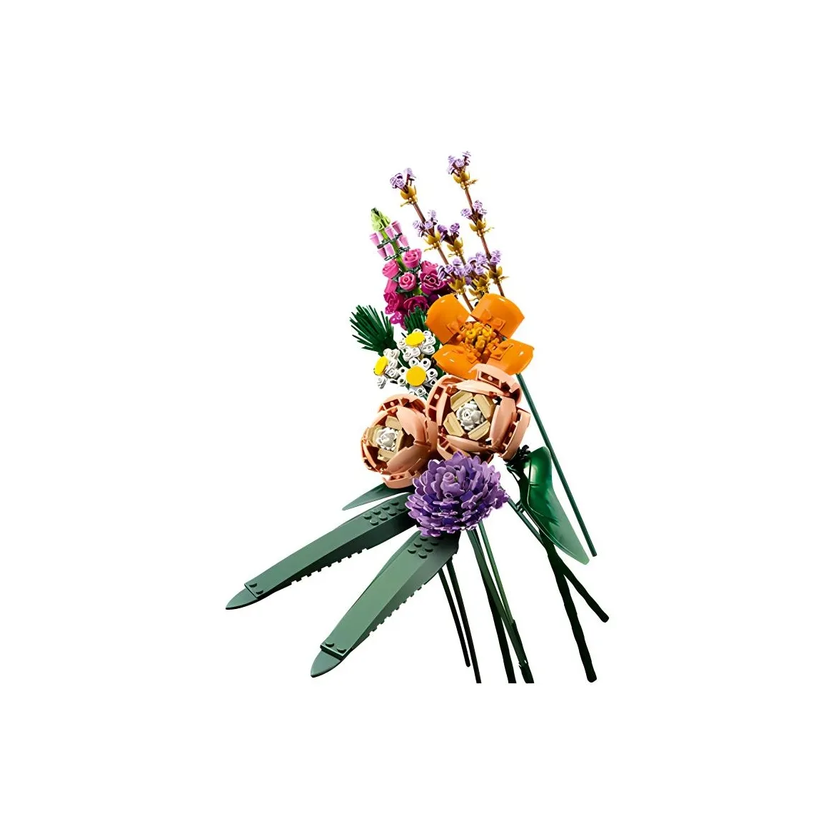 LEGO IDEAS Букет Конструкторы 756 шт 10280 Включает сувенирную монету + многоразовую сумку