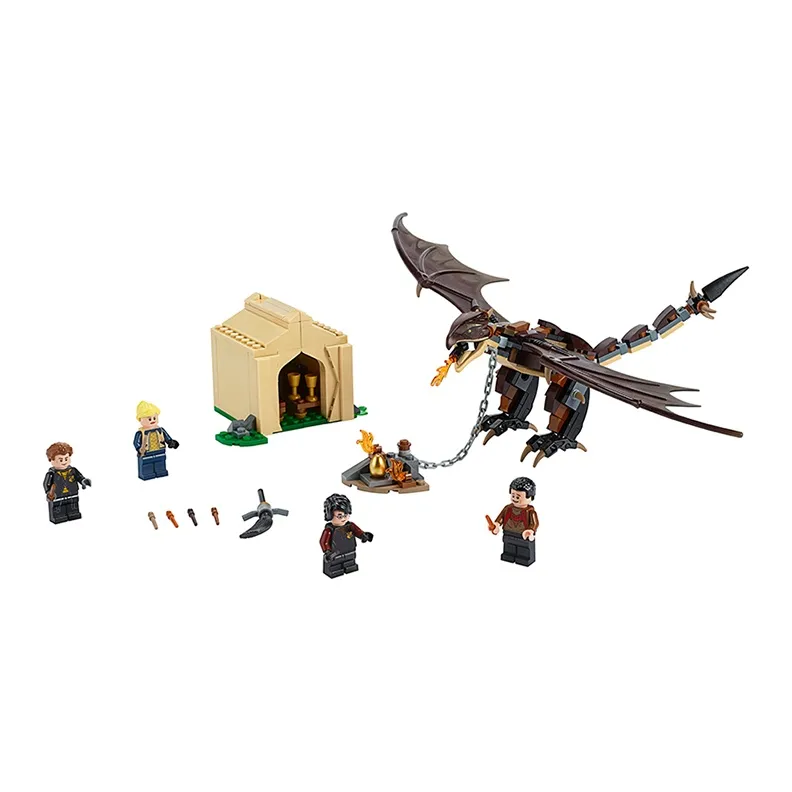 LEGO Harry Potter Collection Triwizard Tournament  Hungarian Tree Bee Dragon Building Blocks 75946