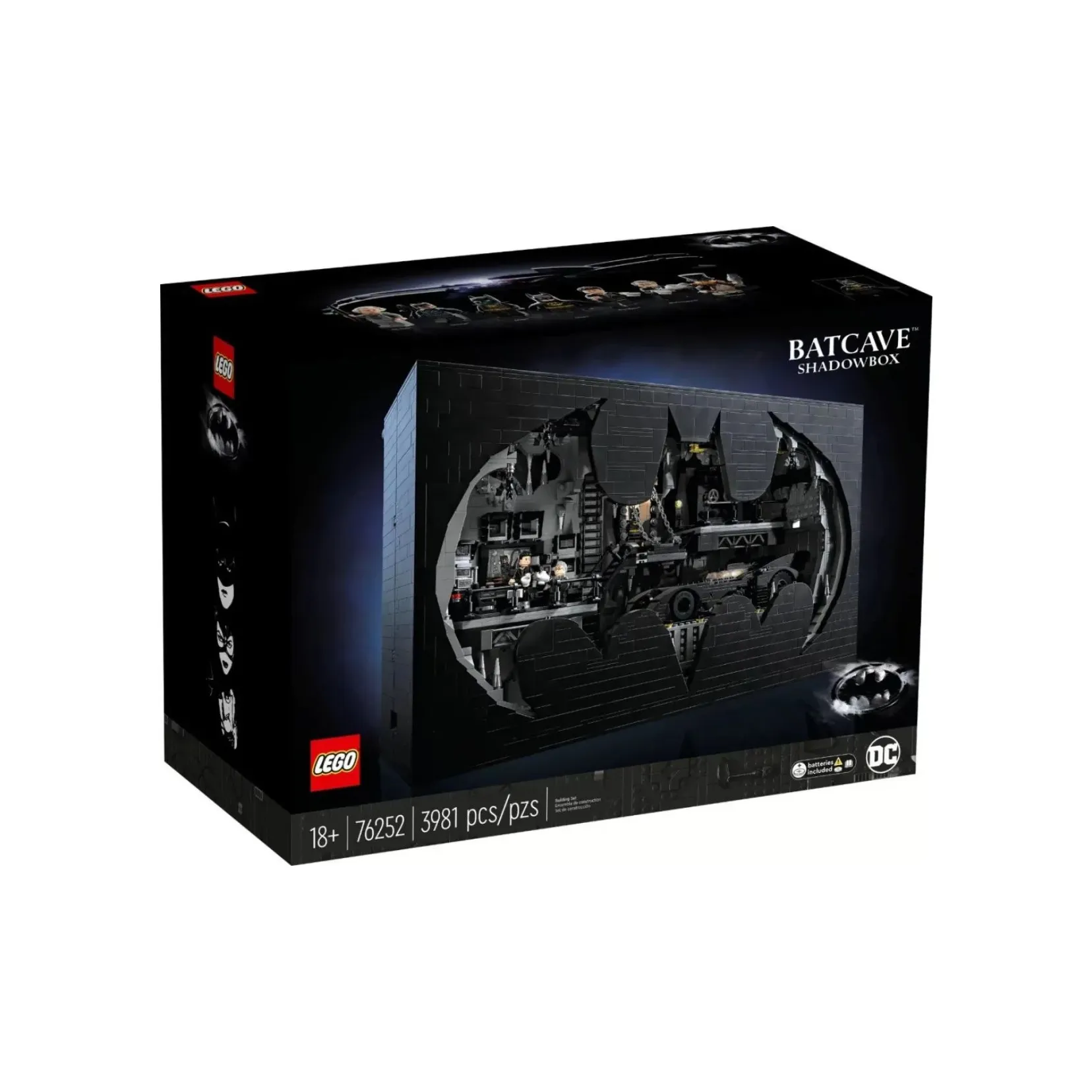 LEGO Batcave – Shadow Box Building Blocks 76252