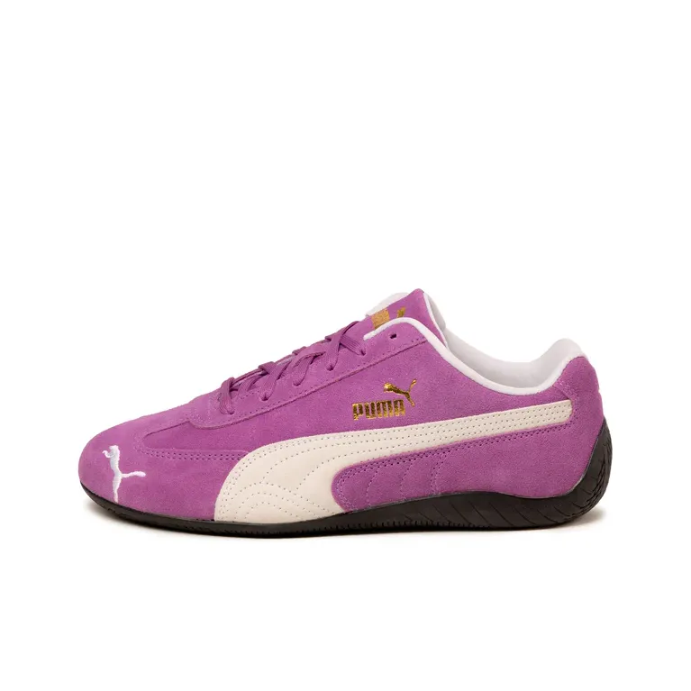 PUMA Speedcat Collection Устойчивый к истиранию Низкий Топ Повседневная Обувь Унисекс Фиолетовый Бежевый