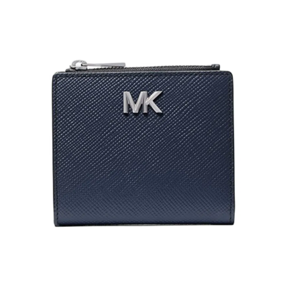 MICHAEL KORS Hudson Коровья кожа Кошелек Мужской Морской синий