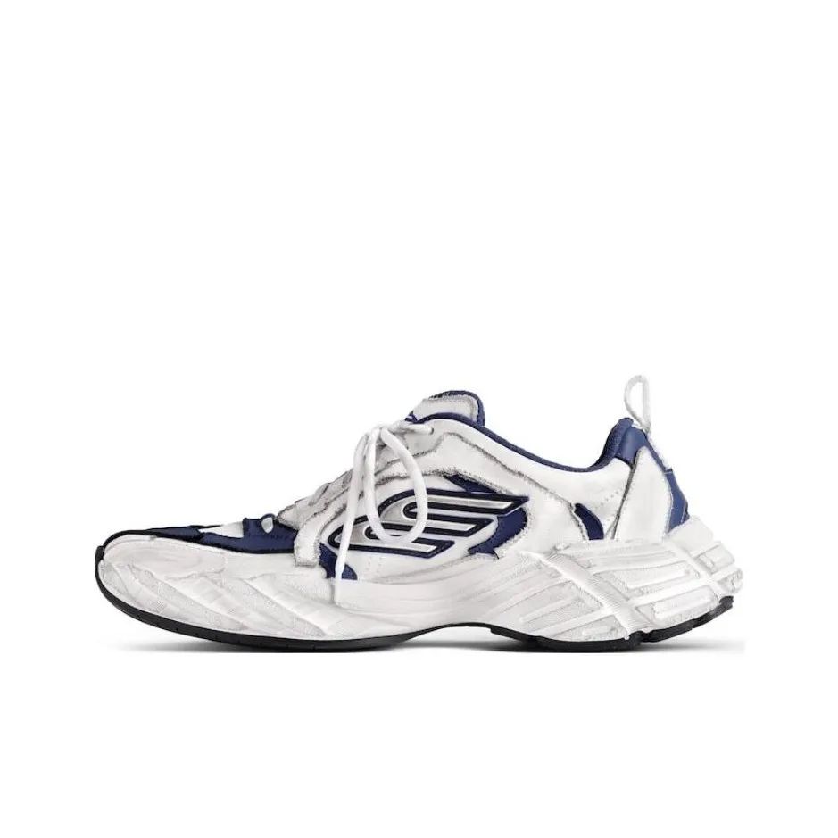 Balenciaga Monday Low Top Casual Shoes Men's White